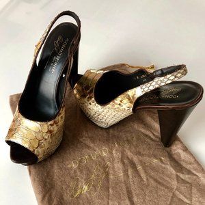 Donald J Pliner Platform Heels